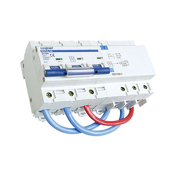 DZ47LE-100 Residual Current Operated Circuit Breaker With Over-current
