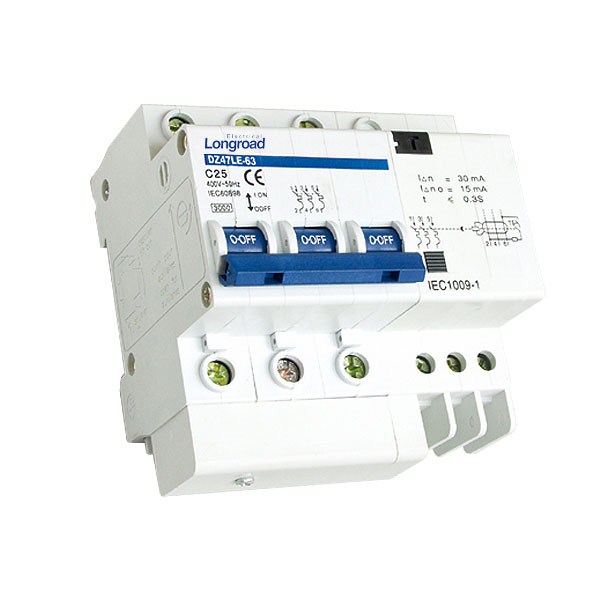 DZ47LE-63 Residual Current Operated Circuit Breaker