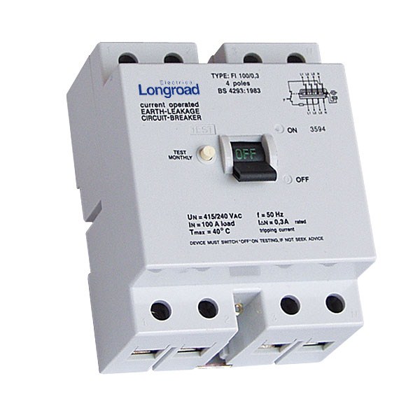 DZL9-100 Residual Current Circuit Breaker