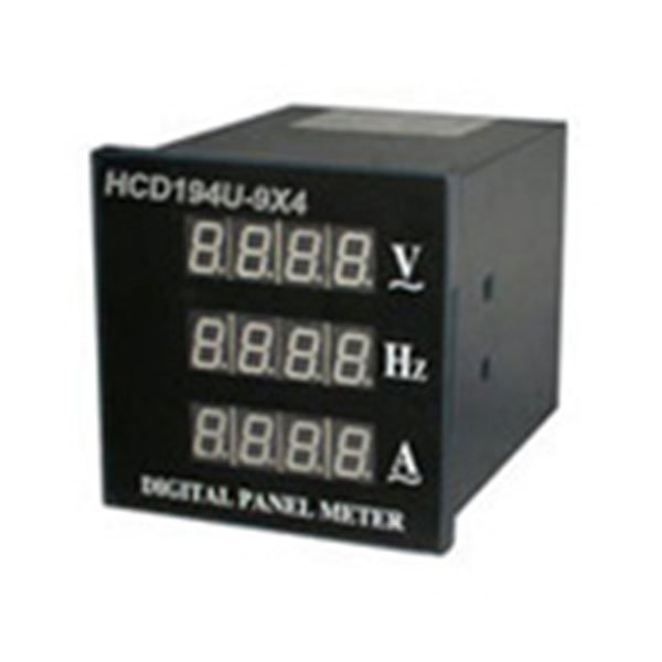 Combined dispaly digital panel meter